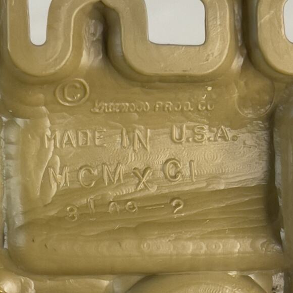 Vintage Burwood Nursery Decor Circus Train Hanging MCMXC1 One Part Only Unique - Picture 5 of 5